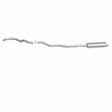 MagnaFlow 2020 Jeep Gladiator 2.5in Rock Crawler Series Single Rear Exit SS Cat-Back Exhaust w/o Tip - 19486