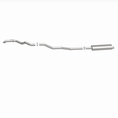 MagnaFlow 2020 Jeep Gladiator 2.5in Rock Crawler Series Single Rear Exit SS Cat-Back Exhaust w/o Tip - 19486