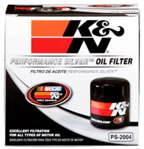 K&N Oil Filter for Fiat/Porsche/Triump/Alfa Romeo/MG/Dodge/Mercury/Toyota 3.656in OD x 4in H - PS-2004
