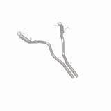 Magnaflow 2014 Ford Mustang V6 3.7L Comp Series Dual Split Rear Polished Stainless C/B Perf Exhaust - 15245