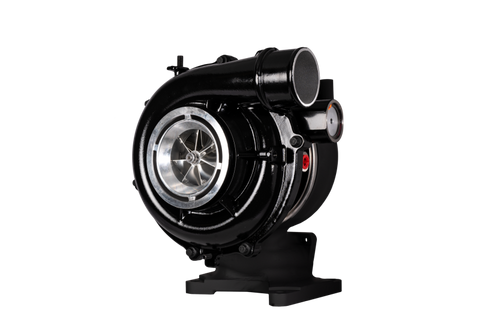 Fleece Performance 04.5-10 Chevy Duramax (LLY/LBZ/LMM) 63mm STREET VNT Cheetah Turbo w/ HX40 Outlet - FPE-VNT63-STREET