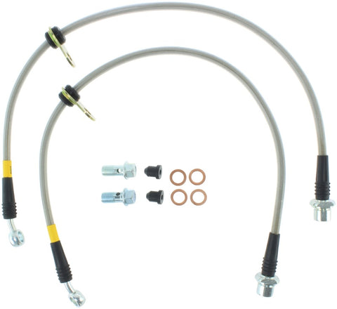 StopTech Stainless Steel Front Brake lines for 95-04 Toyota Tacoma - 950.44014
