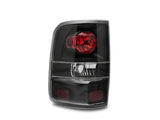 Raxiom 04-08 Ford F-150 Styleside Euro Style Tail Lights- BlkHousing - Red/Clear Lens - T542841