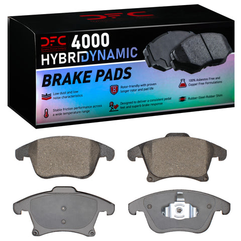 DFC 13-20 Lincoln Mkz Front 4000 Hybridynamic Brake Pads - 4000-1653-00