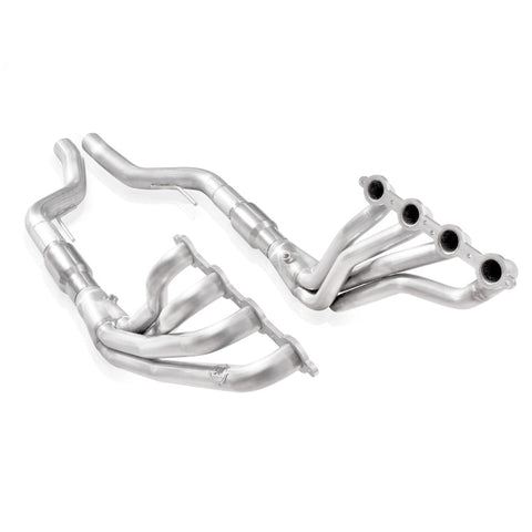Stainless Works 2014-16 Chevy SS 6.2L Headers 1-7/8in Primaries 3in X-Pipe High-Flow Cats - SS14HCATSW