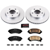 Power Stop 02-07 Buick Rendezvous Front Z17 Evolution Geomet Coated Brake Kit - CRK5233