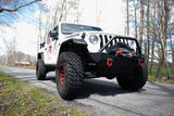 Fishbone Offroad 2018+ Jeep Wrangler JL/JLU/2020+ Gladiator JT Alum Front Fender Flares - Black - FB33455F