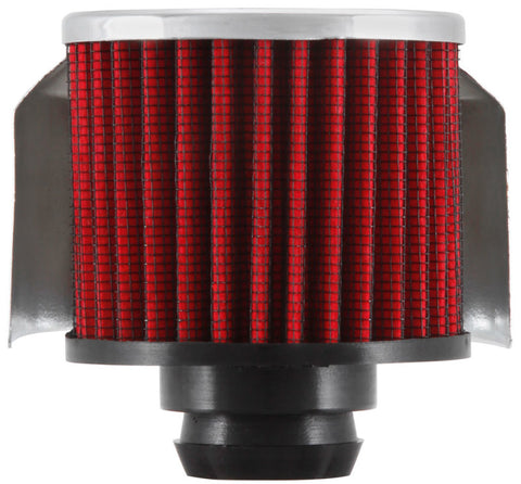 K&N 1in Flange L x 3in OD x 2.5in Height Clamp On Crankcase Vent Filter - 62-1516