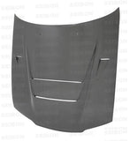 Seibon 90-94 Nissan Skyline R32 (BNR32) DVII Carbon Fiber Hood - HD9094NSR32-DVII