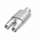 MagnaFlow Conv Univ 3inch/2inch Single/dual w/ O2 - 99047HM