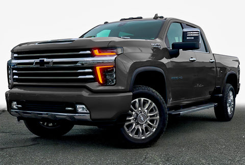 Oracle 20-21 Chevy Silverado 2500 RGB+W Headlight DRL Kit - w/ Simple Controller - 1452-504