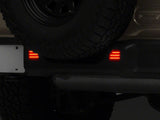 Raxiom 18-23 Jeep Wrangler JL Moab Rubicon Sahara Axial LED Rear Bumper Reflector Lights- Smoked - J134141-JL
