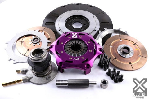 XClutch 98-02 Chevrolet Camaro Z28 5.7L 7.25in Twin Lightweight Solid Ceramic Clutch Kit - XKGM18630-2EL
