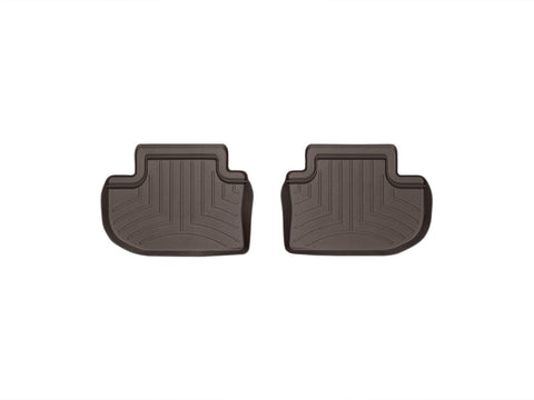 WeatherTech 2012-2015 BMW 6-Series Rear FloorLiner - Cocoa - 473723