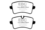 EBC 11 Audi A6 2.0 Turbo Yellowstuff Rear Brake Pads - DP42082R