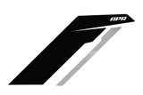 APR Sideburn Sticker - Black/Silver - PM100334