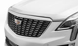 AVS 17-18 Cadillac XT5 Aeroskin Low Profile Hood Shield - Chrome - 622133