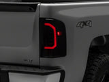 Raxiom 07-14 Chevrolet Silverado 1500 Axial Series LED Tail Lights- Blk Housing (Smoked Lens) - S150366