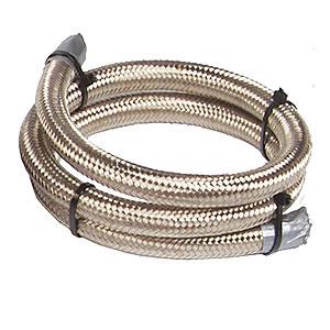 Aeromotive SS Braided Fuel Hose - AN-10 x 4ft - 15707