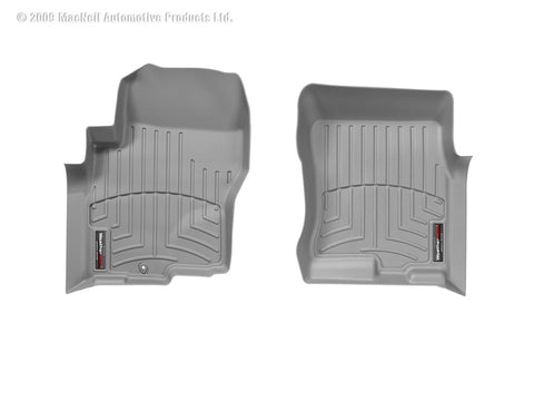 WeatherTech 05+ Nissan Frontier Crew Cab Front FloorLiner - Grey - 460471