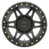 Method MR106 Beadlock 17x9 -44mm Offset 5x5 71.5mm CB Matte Black w/BH-H24125 Wheel - MR10679050544B