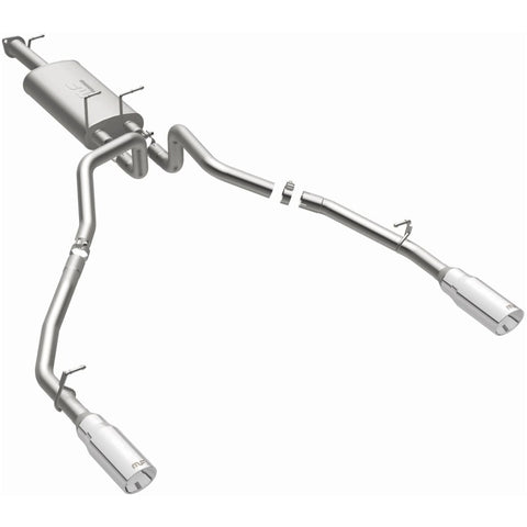 MagnaFlow 2019 Ram 1500 V8 5.7L (Excl. Tradesman) Polished 3in 409SS Cat-Back Exhaust System - 19429