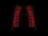 ANZO 2007-2014 Chevrolet Suburban LED Taillights Smoke - Escalade Look - 311192