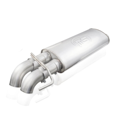 Stainless Works 2011-14 Ford F-150 Raptor Exhaust X-Pipe Resonator Dump In Front Of Rear Axle - FTR10CBDP