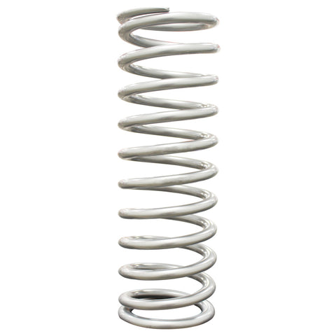 QA1 2-1/2in ID High Travel Spring - 14in Length x 110lbs/in - Silver Powder Coated - 14HT110
