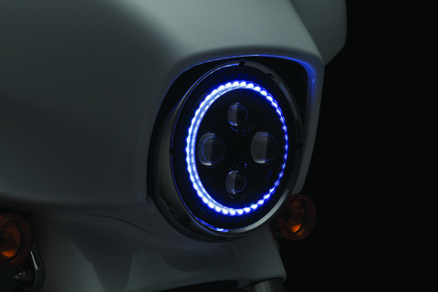 Kuryakyn Orbit Vision 7inch Led Headlight - 2460