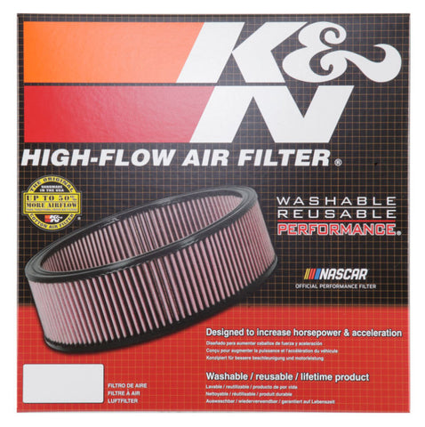K&N Custom Air Filter 14in OD / 12in ID / 3.0625in Height Round Filter - E-3743