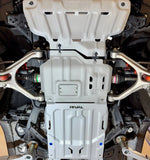 Rival 2024-2026 Ford Ranger Ford Ranger Raptor Aluminum Transmission And Cat Converter Skid Plate - 2333.1886.4.6