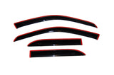 AVS 02-07 Buick Rendezvous Ventvisor In-Channel Front & Rear Window Deflectors 4pc - Smoke - 194223