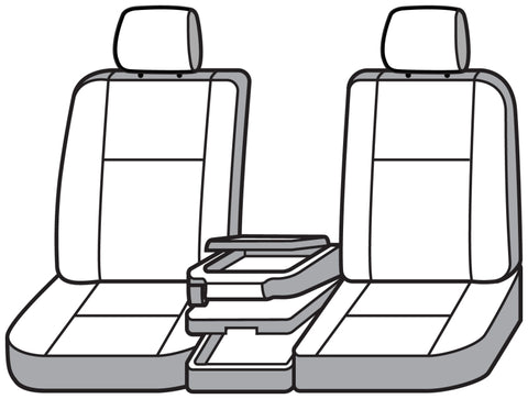 Covercraft 21-25 Ford F150 Carhartt Super Dux SeatSaver Custom 1st Row Seat Covers - Gravel - SSC3489COGY