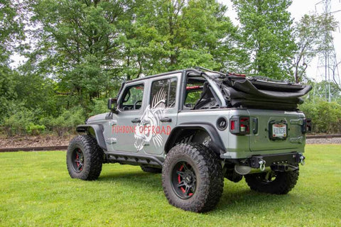 Fishbone Offroad For 2018+ Jeep Wrangler JL Rear Bumper Delete - FB22179