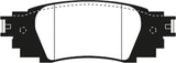 EBC 2016+ Lexus Rx350 3.5L Ultimax2 Rear Brake Pads - UD1879