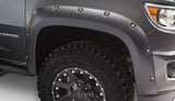 Bushwacker 15-18 Chevy ado Fleetside Pocket Style Flares 4pc 61.7in Bed - Black - 40969-02
