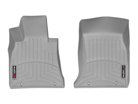 WeatherTech 2015+ Hyundai Genesis Sedan (AWD Only) Front FloorLiner - Grey - 467381