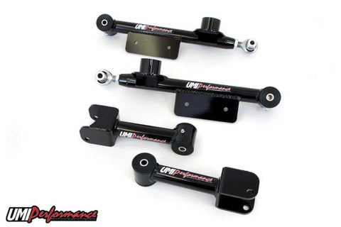 UMI Performance 79-98 Ford Mustang Upper & Lower Rear Control Arms Kit - 101516-B