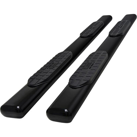 Westin 19-21 Chevrolet Silverado Crew Cab PRO TRAXX 6 Oval Nerf Step Bars - Black - 21-64135