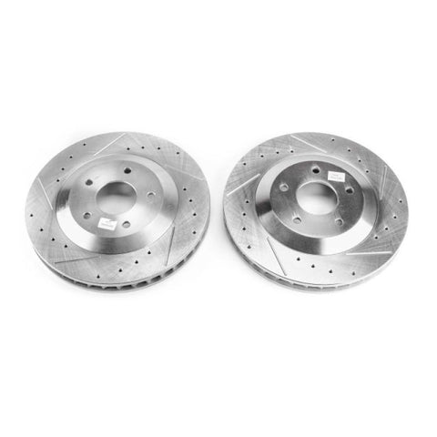 Power Stop 2004 Cadillac XLR Front Evolution Drilled & Slotted Rotors - Pair - AR8259XPR