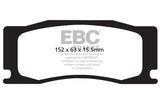 EBC 08-09 Jaguar XKR 4.2L Supercharged Bluestuff Front Brake Pads - DP52111NDX