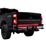 Putco 2024 Ford SuperDuty F-250 60In Direct Fit Red Blade Kit Tailgate Bars w/ LED Taillamps - 9203060-26