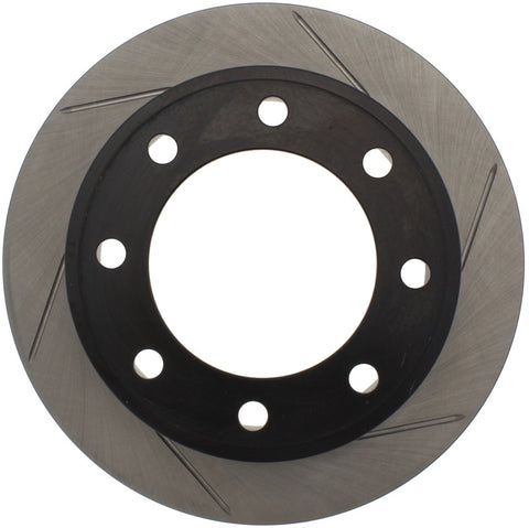 StopTech Power Slot 00-05 Ford Excursion / 01-04 F250 2WD/4WD Rear Left Slotted Rotor - 126.65071SL