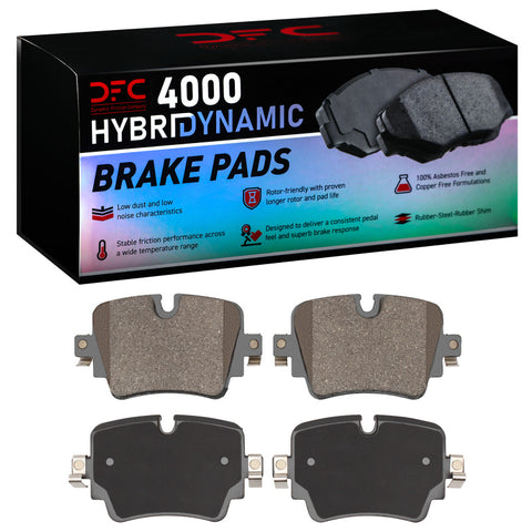 DFC 14-21 Jaguar XJ Rear 4000 Hybridynamic Brake Pads - 4000-1752-00