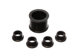 Energy Suspension 88-91 Honda Civic/CRX Black Power Steering Rack Bushing Set - 16.10101G