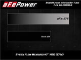 aFe 2020 Toyota Supra 3.0L 3in Black Intercooler Tube - Hot - 46-20398-B