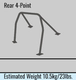 Cusco GRB Impreza 4 Passenger 5P Roll Cage D1 Chromoly (S/O / No Cancel) - HY1 261 C