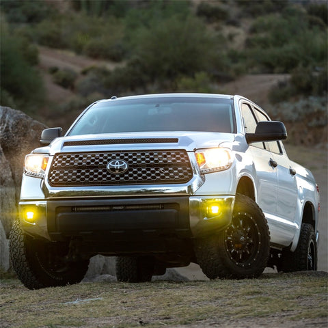 Rigid 14+ Toyota 4Runner/Tundra & 16+ Tacoma 360-Series 4in LED SAE J583 Fog Light Kit - 37117