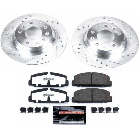 Power Stop 03-05 Mazda 6 Rear Z26 Street Warrior Brake Kit - K2452-26